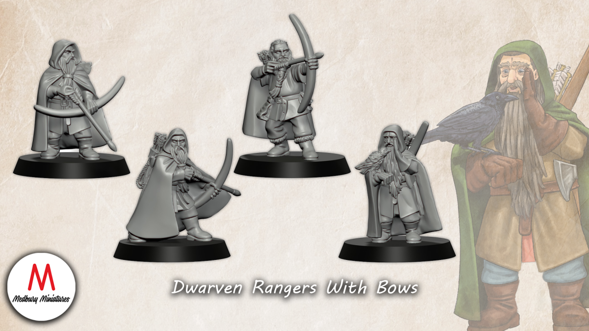 Dwarf Rangers with Bows